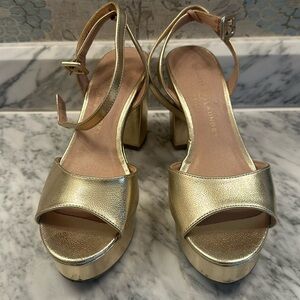 Chinese Laundry Gold Heels